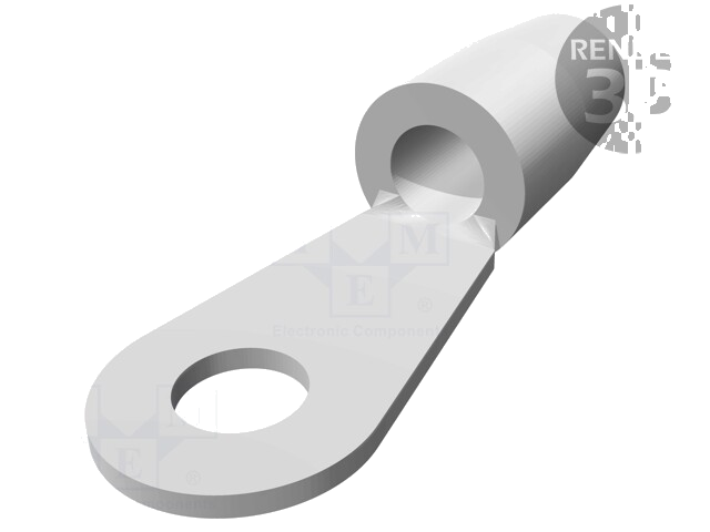 Uiteinde: oog; Ø: 4,82mm; 6,64÷10,5mm2; klemmen; voor draad; rood Uiteinde: oog; Ø: 4,82mm; 6,64÷10,5mm2; klemmen; voor draad; rood